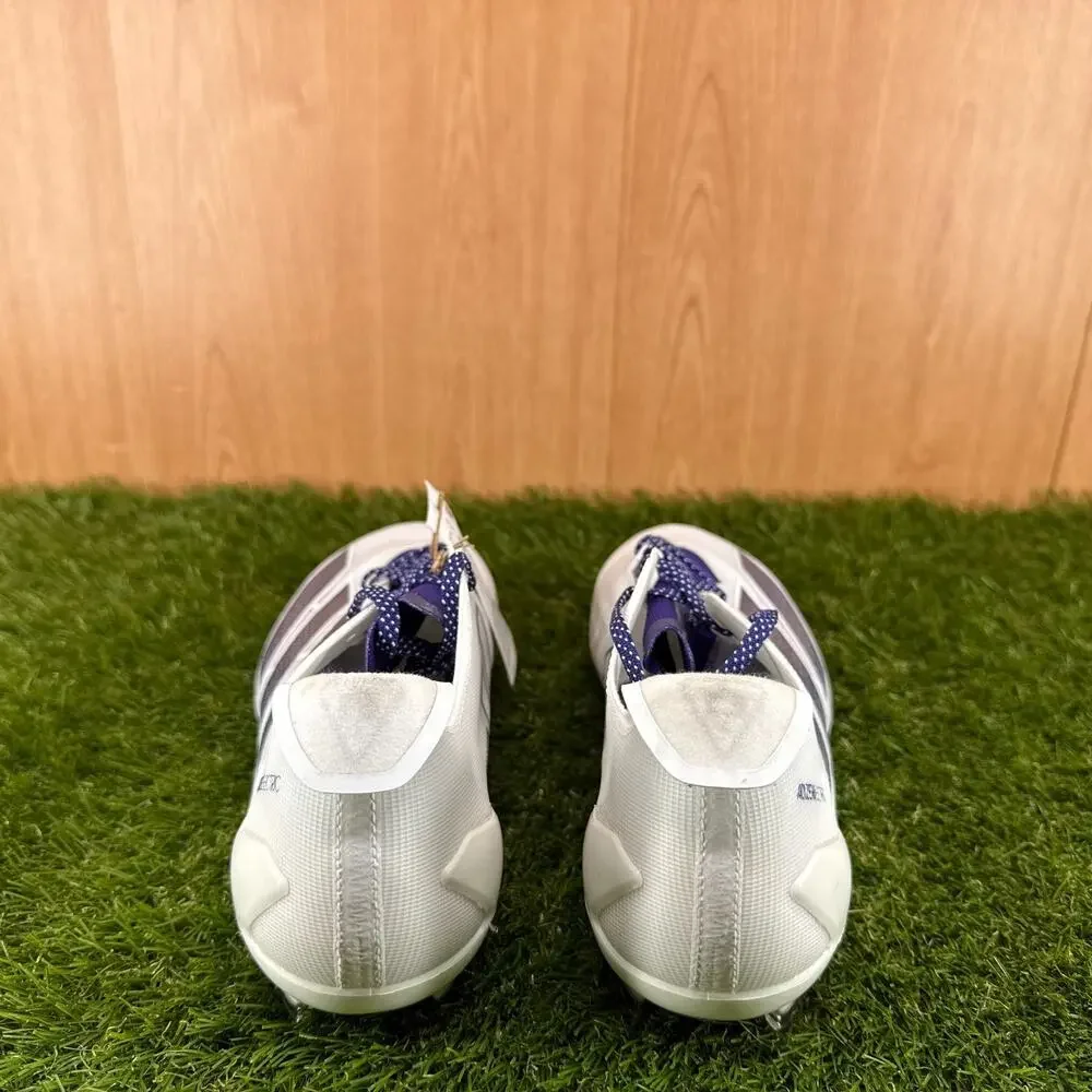 adidas Adizero Electric II Team College Purple Football Cleats IE6291 Sz 10.5